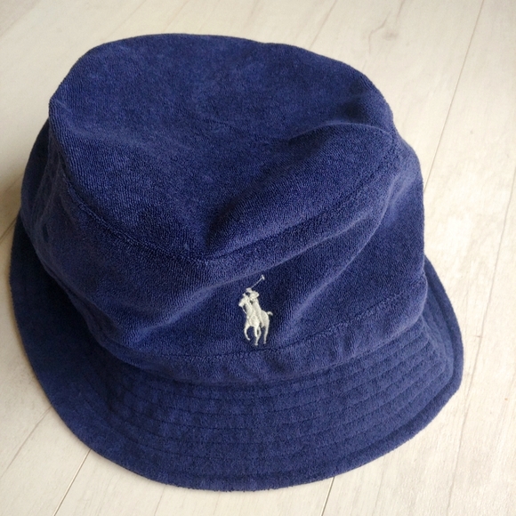 POLO Ralph Lauren NEW Terry Cloth Bucket Hat - Picture 2 of 7